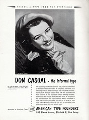 Original Dom Casual Ad 1952