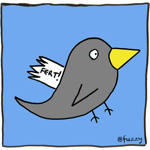 366 Cartoons - 289 - Raven Twitter Avatar