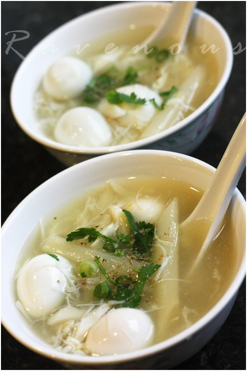 The Ravenous Couple » Sup Mang Cua Vietnamese Asparagus Crab Soup