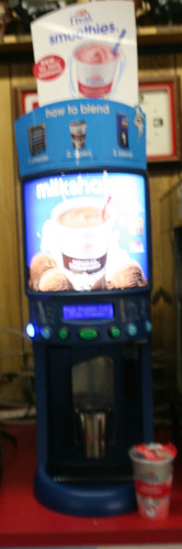 The F'real milkshake machine.