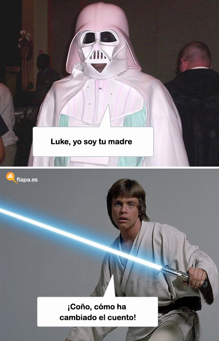 Darth Vader: Yo soy tu padre