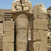 Temple of Karnak, colossal statues of Thuthmose I portrayed as the god Osiris by Prof. Mortel