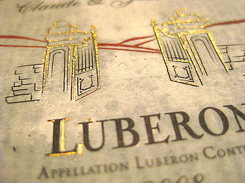 Cotes de Luberon Rouge Appellation Luberon Controlee 2008