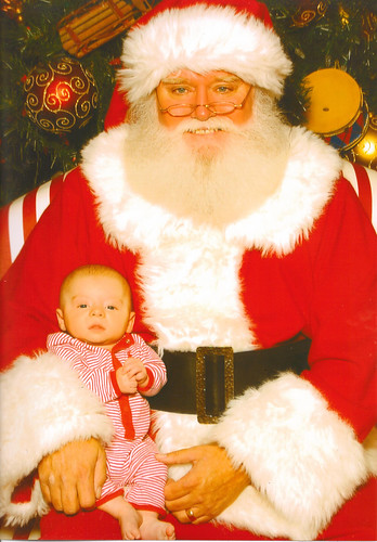 Logan With Santa