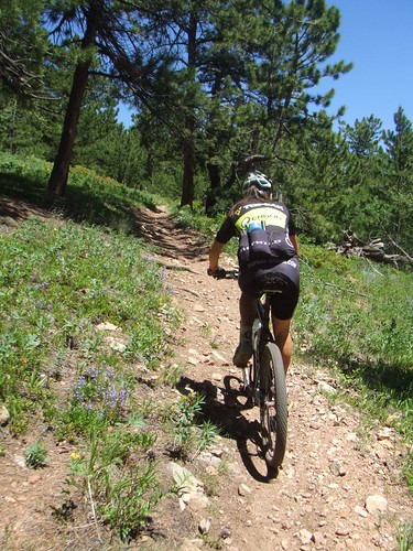 Mtb group ride at Nederland, CO