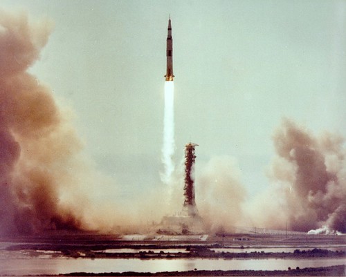Apollo 11 liftoff