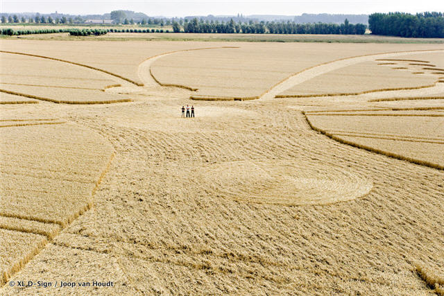 세계에서 가장 큰 미스터리 서클(Crop Circle)