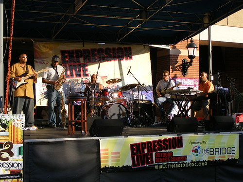 Band Playing At Expression Live!