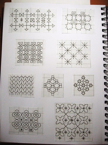 Handful of blackwork patterns 1