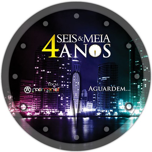 Flyer 4 Anos - Seis & Meia by chambe.com.br