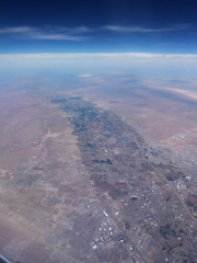 US-Mexico border south of El Paso