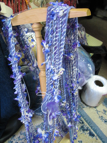 a friend spun this with flowers