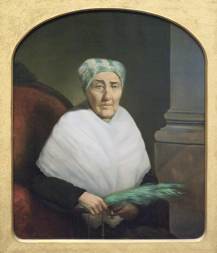 Painting of Mme Elizabeth Ortes, at the Missouri History Museum (Jefferson Memorial) in Forest Park, Saint Louis, Missouri, USA