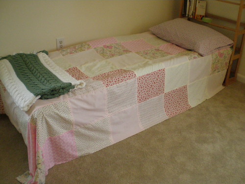Quilt top and pillowcase