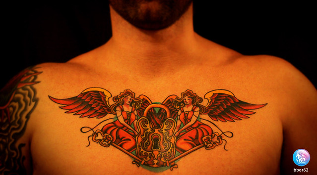 tattoo chest piece | Flickr - Photo Sharing!