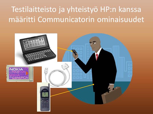 Tietokirjailijat Tampere Nokia Communicator-tarina