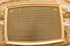 Pledge of Allegiance plaque