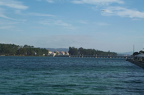 Vista de la Isla de La Toja, Pontevedra