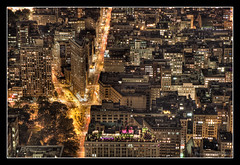 New York - Flatiron (Fuller) Building from the Empire state building *Explore*