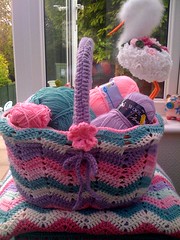 My Basketful of lovely wool.