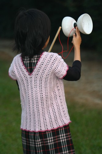 Girl's Crochet Vest