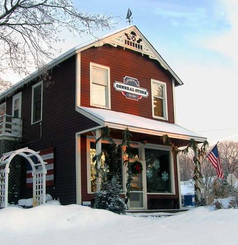The General Store is closed in Winter