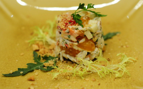 Salad of Hokkaido Crabmeat with Apple & Walnut
