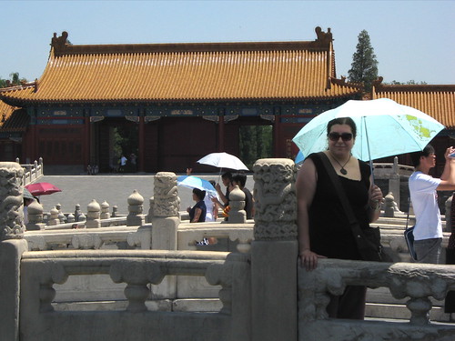 Umbrella in the Forbidden City