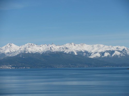 view of Bariloche and Cerro Catedral