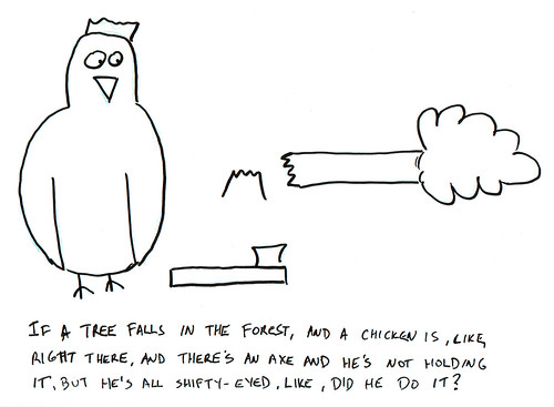 366 Cartoons - 172 - The Chicken and the Tree