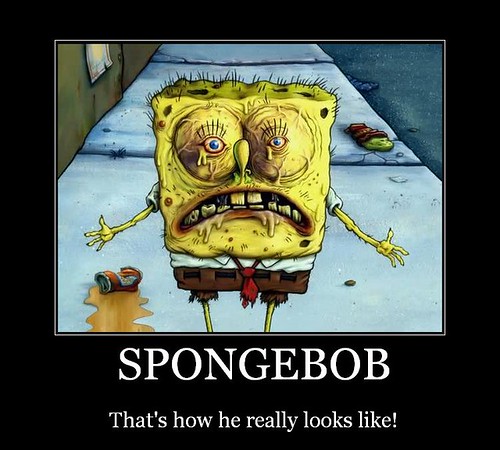 funny spongebob pictures. Spongebob Motivator!
