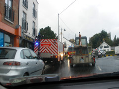 Fire engines in Newtownmountkennedy