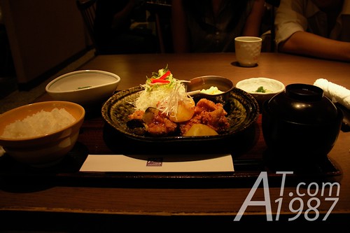 Dinner at Ootoya, Central World Plaza