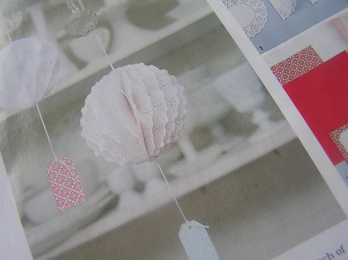 doily hanging card