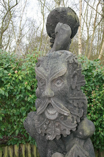 Green Man Sculpture Shorne Country Park