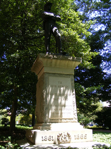 Confederate Memorial, Rockville Town Center (1)
