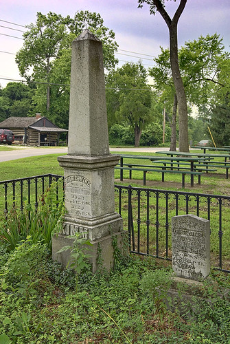 Wilhelmine Kimm grave, in Kimmswick, Missouri, USA