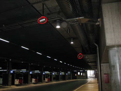Videokameras Busbahnhof TPF Fribourg