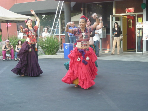 Belly Dancers at Second Saturday