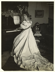 [Woman playing the piano.]