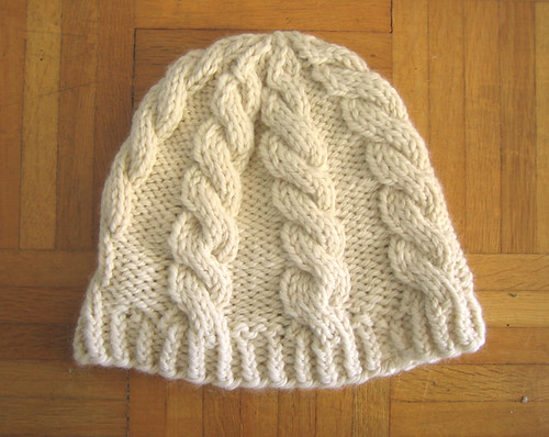 Chunky Cable Hat - Free Pattern | damp city knits