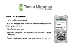 2. About Text a Librarian by Text Messaging Reference - Text a Librarian
