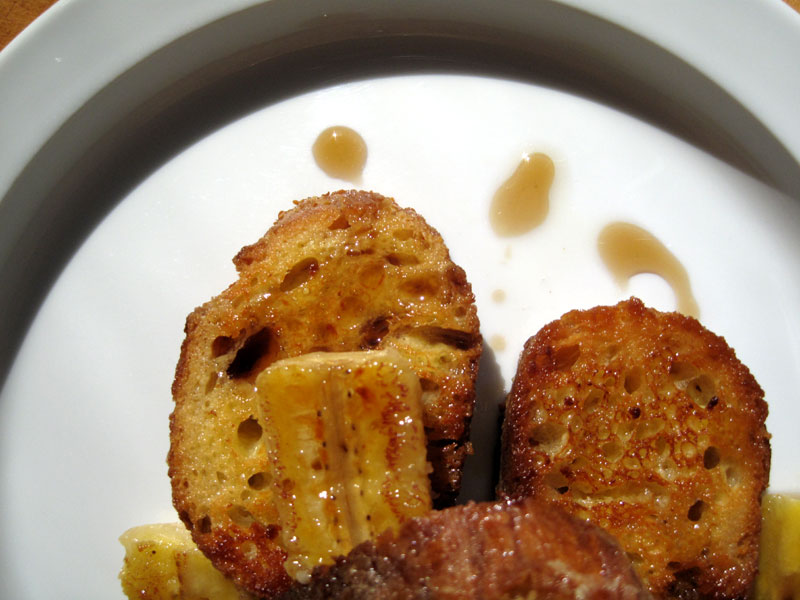 banana: burg's french toast