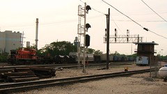 Switching at the Indiana Harbor Belt Railroad Argo Yard. Summit Illinois. May 2009.