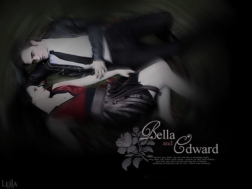 edward wallpaper. Bella and Edward Wallpaper