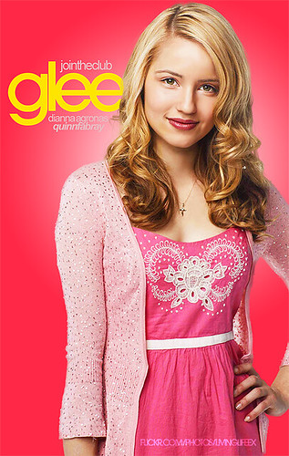 Glee Quinn Fabray Promotional Poster by alittlelamb