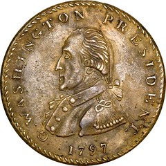 1797 Getz Masonic medal Baker 288 obverse