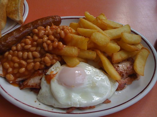Eggs, Chips and Beans