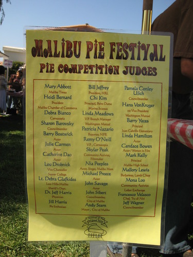 pie festival judges