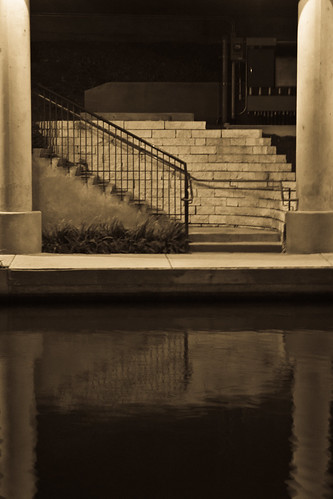 Sepia Stairs - 198/365 - Photowalk December 21, 2009